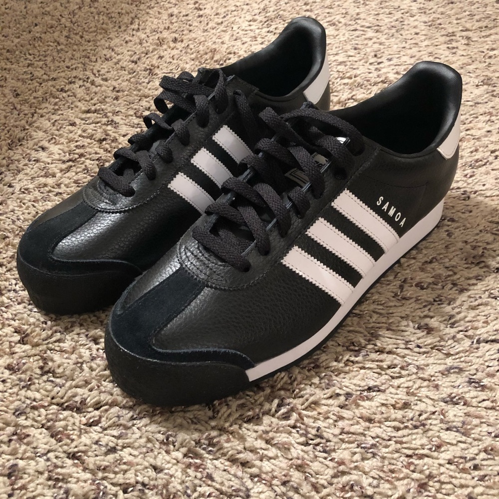 ADIDAS Samoa Sneakers - Black/White